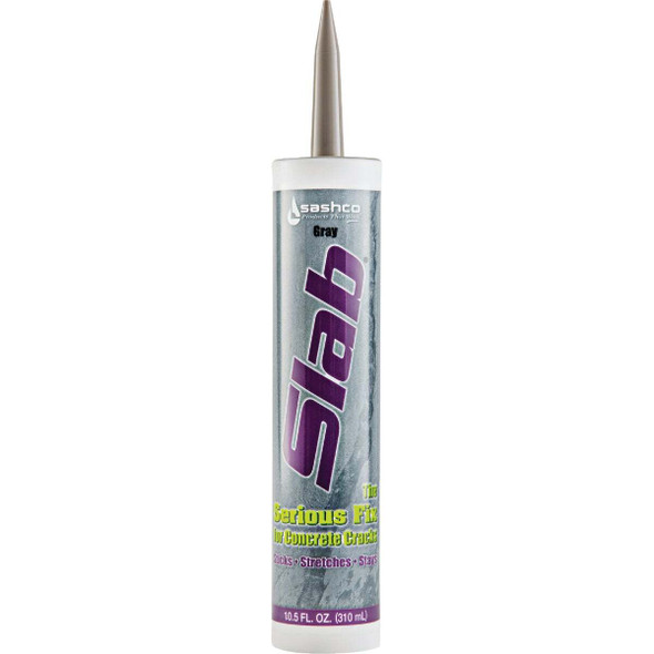 Sashco Slab Concrete Sealant 10.5 Oz Gray Concrete Sealant 16210