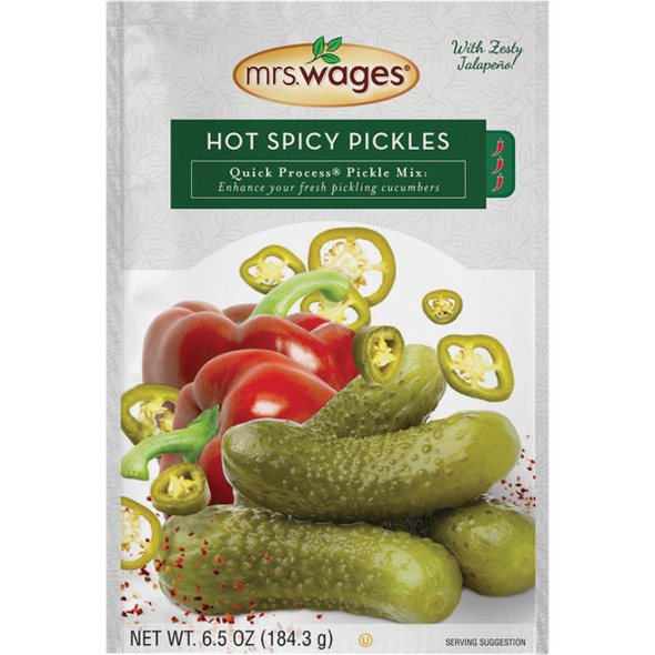 Mrs. Wages Quick Process 6.5 Oz. Hot Spicy Pickling Mix W655-J7425