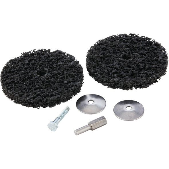Gator Blade Grit 4 In. Rust and Paint Removal Disc (2-Pack) 9485004