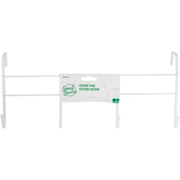 Smart Savers White Iron Over The Door Hook