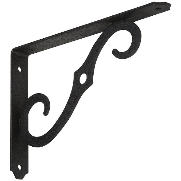 National Hardware 8x5-1/2 Blk Orn Bracket N229-427