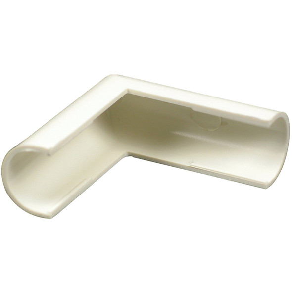 Wiremold CordMate White 90 Deg Outside Elbow C18
