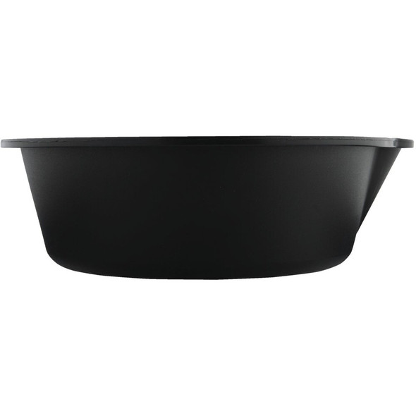 Custom Accessories 6 Qt Black Polyethylene Oil Drain Pan 31118 575853