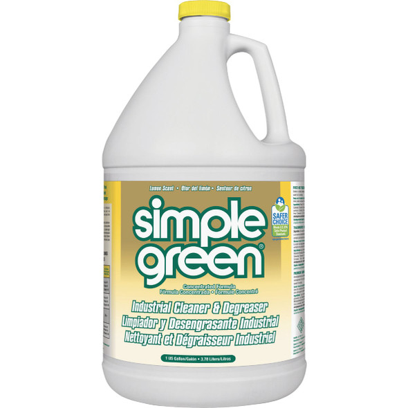 Simple Green 1 Gal. Lemon Liquid Industrial Cleaner & Degreaser 3010200614010