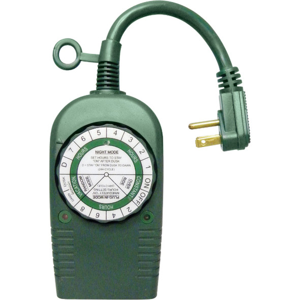 Do it 12.5A 120V 1500W Green Outdoor Timer KB-MAW