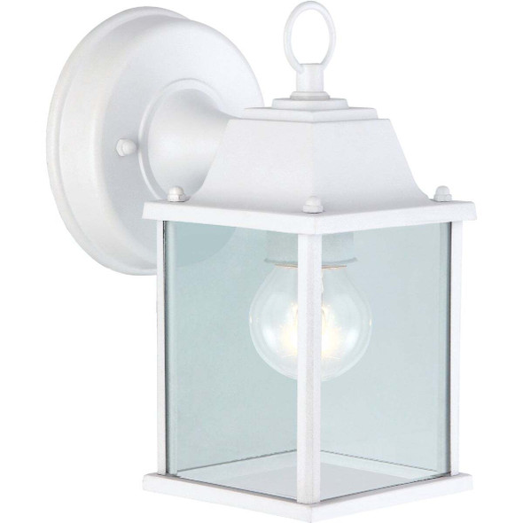 Canarm 100W Incandescent White Lantern Outdoor Wall Light Fixture IOL311
