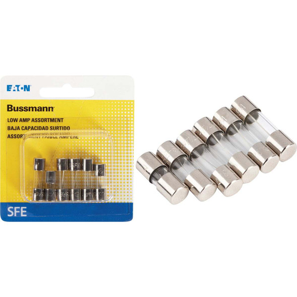 Bussmann SFE Glass Tube Fuse Assortment (6-Pack) BP/SFE-AL6-RP
