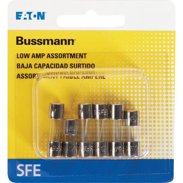 Bussmann SFE Glass Tube Fuse Assortment (6-Pack) BP-SFE-AL6-RP 571036