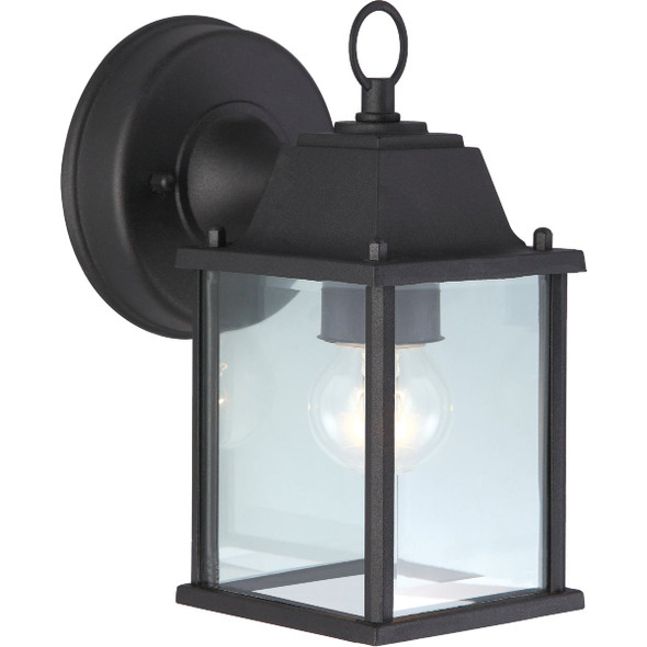 Canarm 100W Incandescent Black Lantern Outdoor Wall Light Fixture IOL310