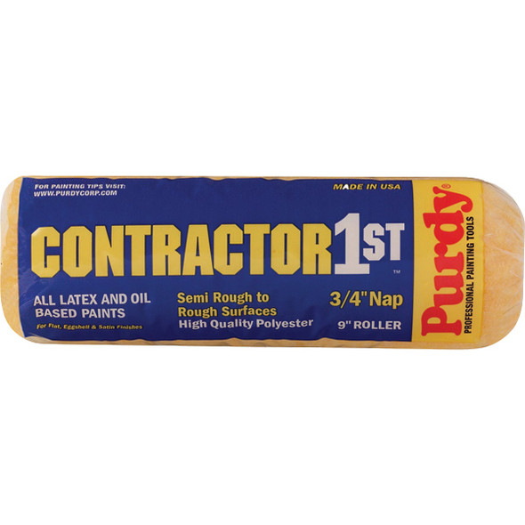 Purdy Contractor 1st 9 In. x 3/4 In. Knit Fabric Roller Cover 144688094