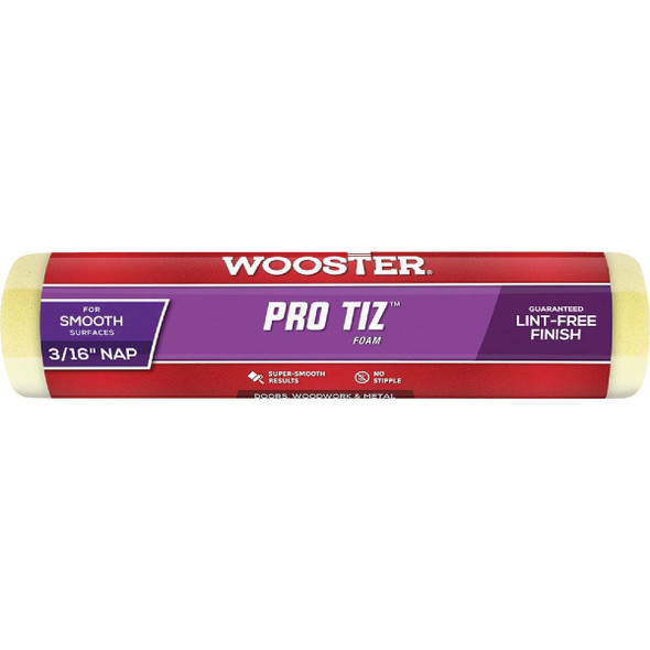 Wooster Pro Tiz 9 In. x 3/16 In. Foam Roller Cover R265-9