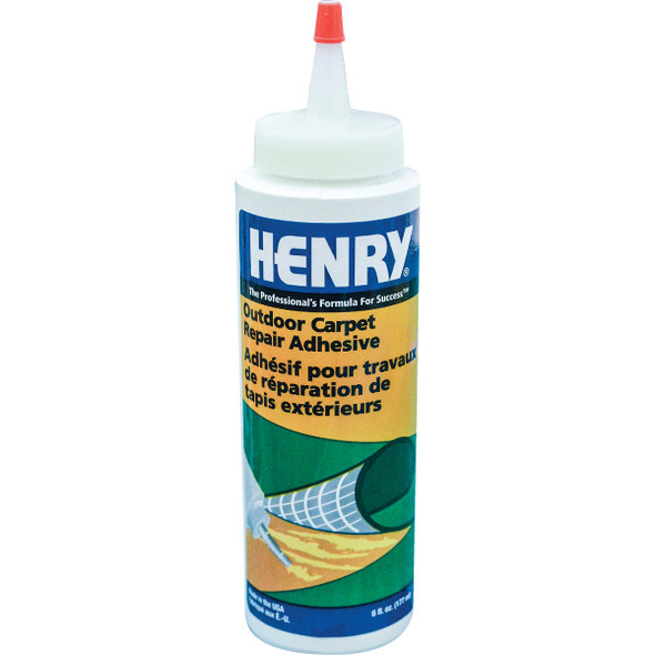 Henry Outdoor Carpet Repair Adhesive, 6 Oz. 12221