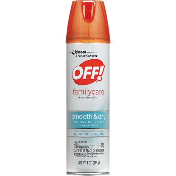 OFF! Family Care 4 Oz. Dry Insect Repellent Aerosol Spray 22154