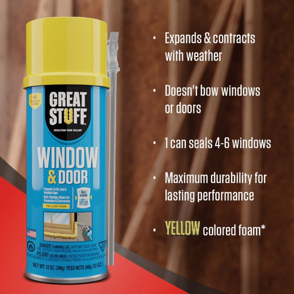 Great Stuff 20 Oz. Window & Door Foam Sealant 197711 260448