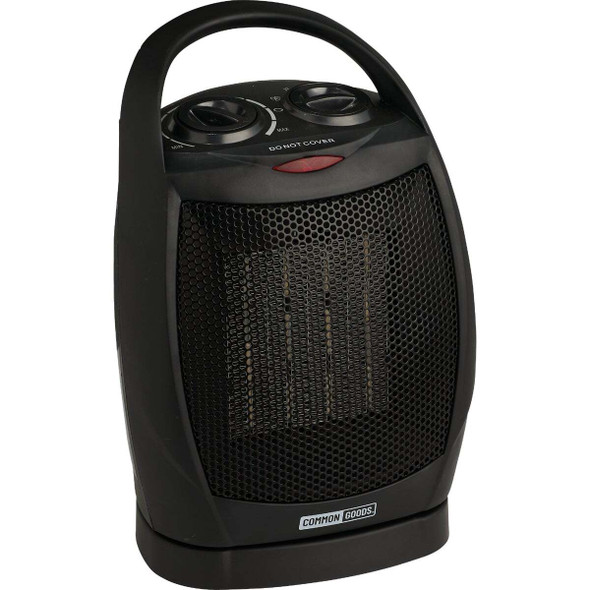 Home Impressions 1500W 120V Oscillating Ceramic Space Heater with PTC PTC09B