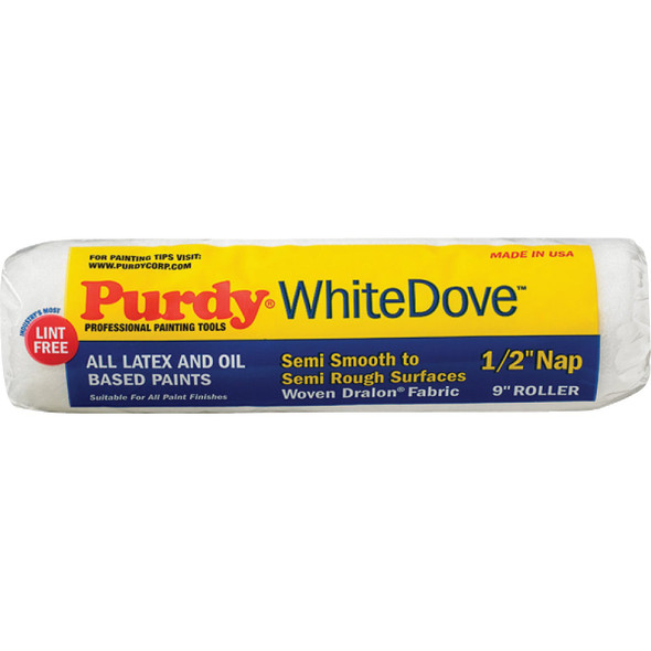 Purdy White Dove 9 In. x 1/2 In. Woven Fabric Roller Cover 144670093