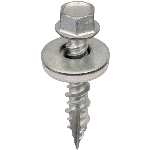 Acorn International 1 In. Washered Metal To Wood Screw (250-Count) SW-MW1G250