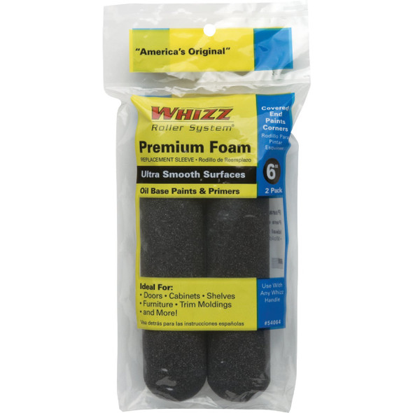Roller System 2pk 6" Foam Replc Covers 54064