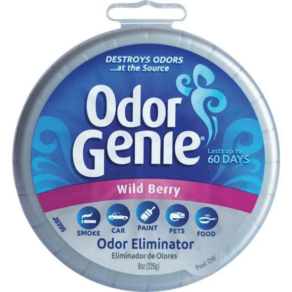 Odor Genie 8 Oz. Wild Berry Solid Air Freshener FG69H