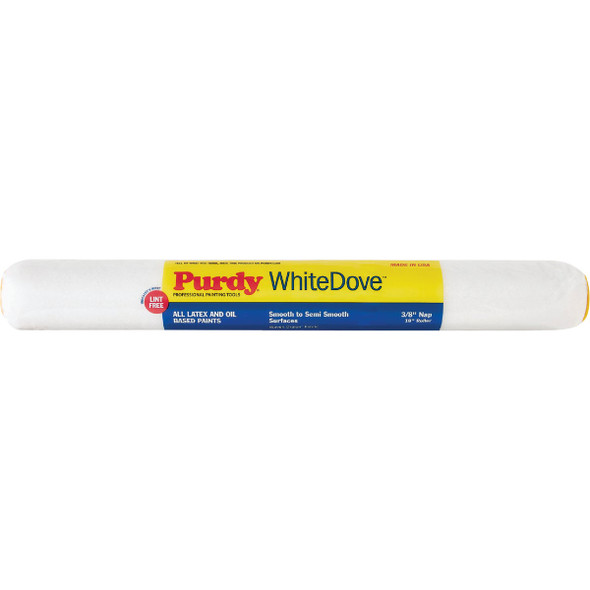Purdy White Dove 18 In. x 3/8 In. Woven Fabric Roller Cover 14H670182