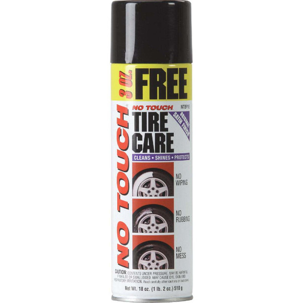 No Touch 18 Oz. Aerosol Spray Tire Cleaner NTBP15-6