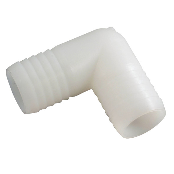 Anderson Metals 3/8 In. Barb 90 Deg. Nylon Elbow (1/4 Bend) 53765-06 Pack of 10