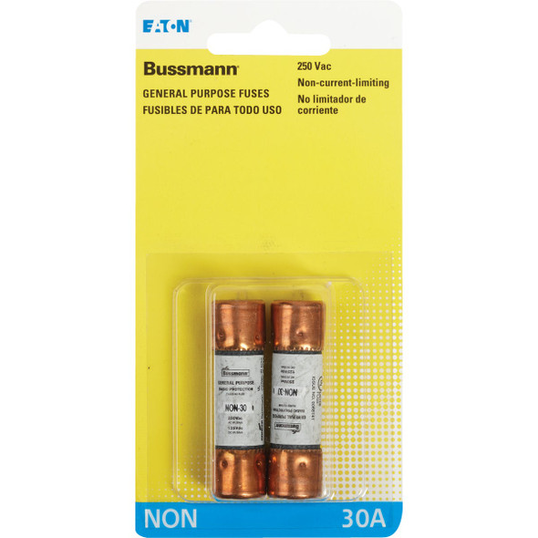 Bussmann 30A NON Cartridge General Purpose Cartridge Fuse (2-Pack) BP-NON-30 502860