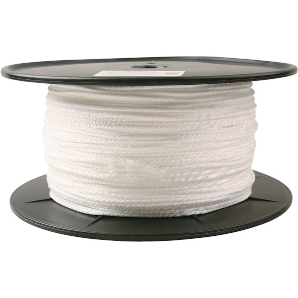 Do it Best 1/8 In. x 1000 Ft. White Braided Nylon Rope 741059