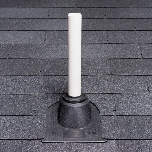 Oatey No-Calk 1-1-4 In. to 1-1-2 In. Thermoplastic Roof Pipe Flashing 11898 436736