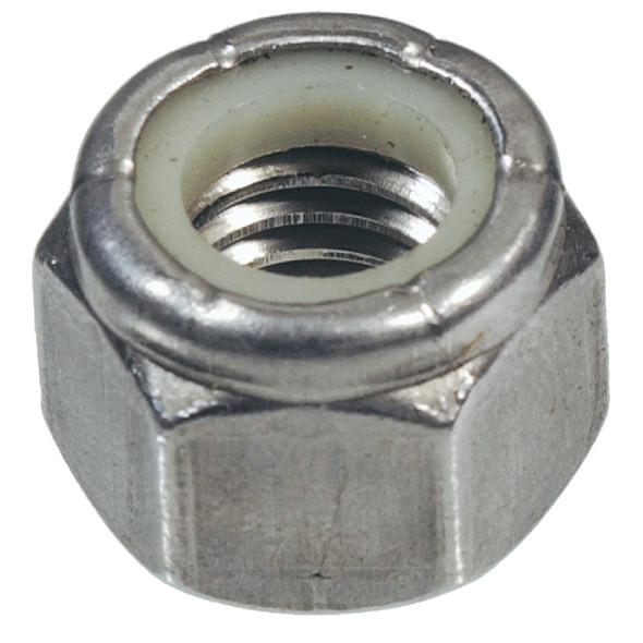 The Fastener Center 5/16-18 Ss Nyln Lock Nut 829722