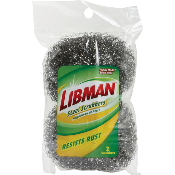 Libman Heavy-Duty Wire Mesh Sponges & Woven Scrubbers (2-Pack) Libman Heavy-Duty Wire Mesh Sponges & Woven Scrubbers (2-Pack)