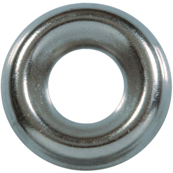 Hillman #8 Steel Nickel Plated Finishing Washer (10 Ct.) 6673