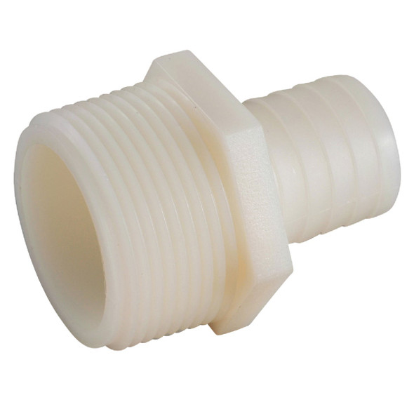 Anderson Metals 1/4 In. Barb x 1/8 In. MIP Nylon Connector 53701-0402 Pack of 10