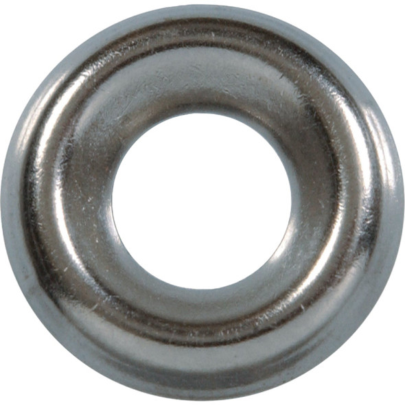Hillman #10 Steel Nickel Plated Finishing Washer (10 Ct.) 6676 Hillman #10 Steel Nickel Plated Finishing Washer (10 Ct.) 6676