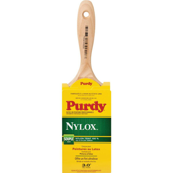 Purdy Nylox Sprig 3 In. Flat Trim Soft Paint Brush 144380230
