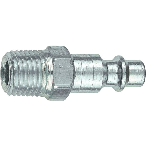 Tru-Flate Industrial-Milton 1-4 In. MNPT Steel Industrial Plug 12-523 570063