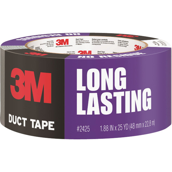 3M 1.88 In. x 20 Yd. Long Lasting Duct Tape, Gray 2420