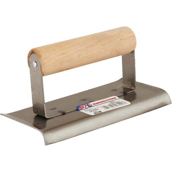 Marshalltown QLT 6 In. x 2-3/4 In. Curved End Cement Edger 16492