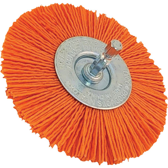 Dico Nyalox 4 In. Orange med Drill- Brush 7200048