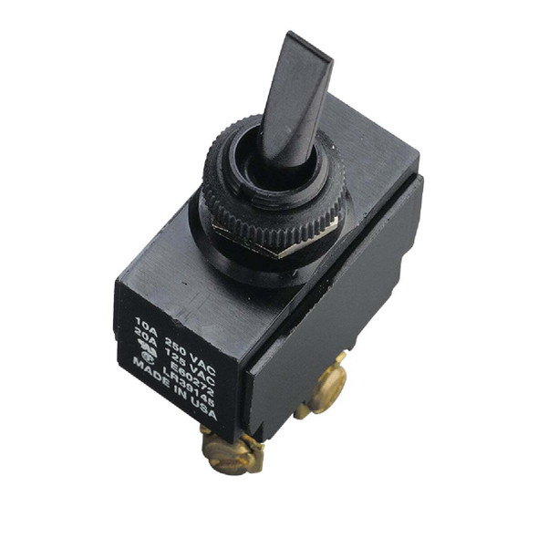 Gardner Bender Non-Metallic SPST Screw Toggle Switch GSW-19