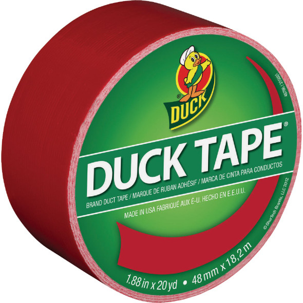 Duck Tape 1.88 In. x 20 Yd. Colored Duct Tape, Red 1265014