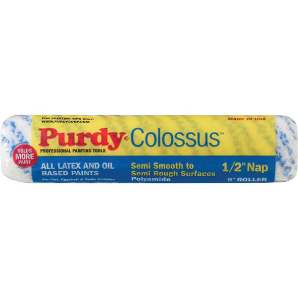 Purdy Colossus 9 In. x 1/2 In. Woven Fabric Roller Cover 144630093