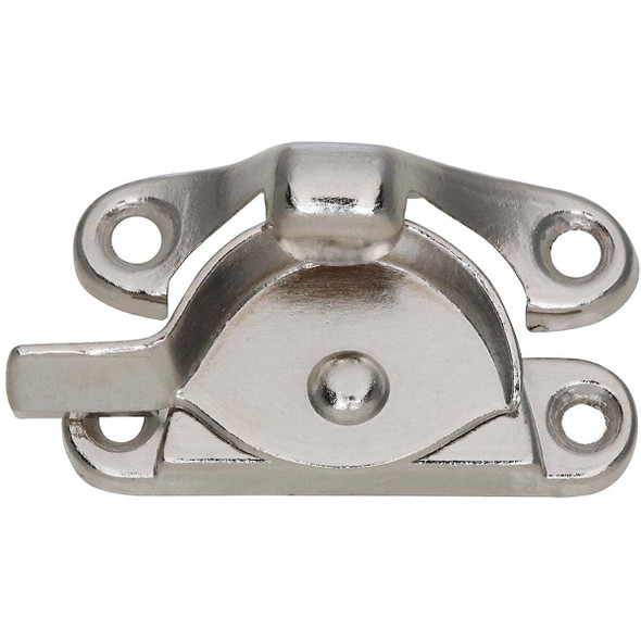 National Hardware Nickel 7/8 In. Crescent Sash Lock N148-767