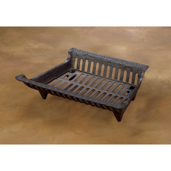 Home Impressions Zero Clearance 18 In. Cast-Iron Fireplace Grate Home Impressions Zero Clearance 18 In. Cast-Iron Fireplace Grate