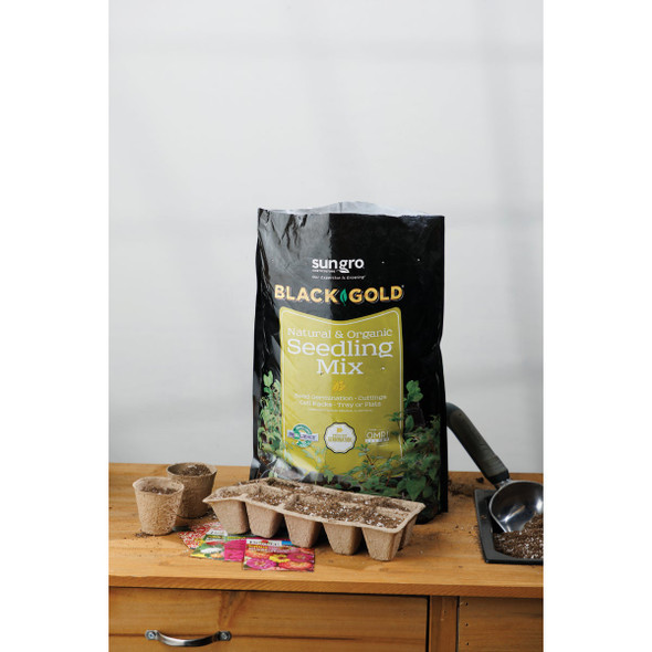 Black Gold 8 Qt. 6 Lb. All Purpose Container Potting Seed Starting Mix 1411002.Q08P 701665