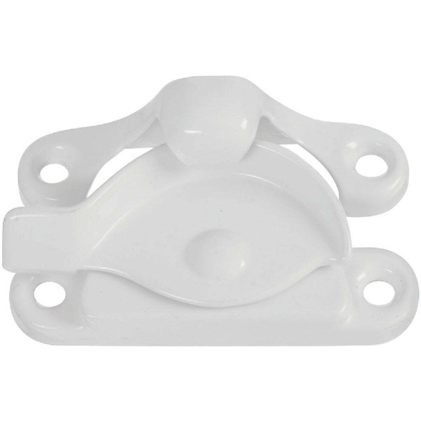 National Hardware White 7/8 In. Crescent Sash Lock N248-468