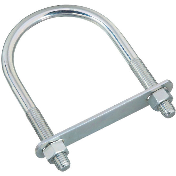 National Hardware 1/2 In. x 3-1/2 In. x 6 In. Zinc Round U Bolt N347-815