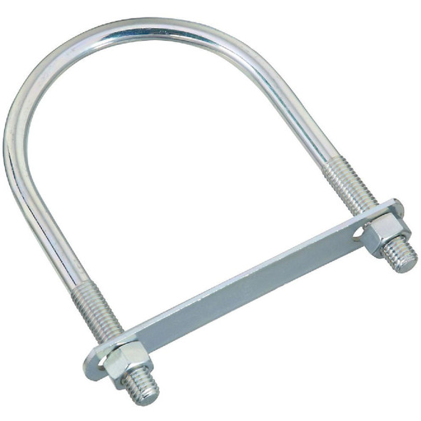 National Hardware 1/2 In. x 4-1/2 In. x 7 In. Zinc Round U Bolt N347-831