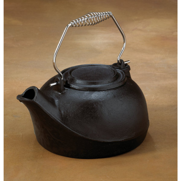 Home Impressions 3 Qt. Cast-Iron Black Decorative Steamer FB-1006 497371