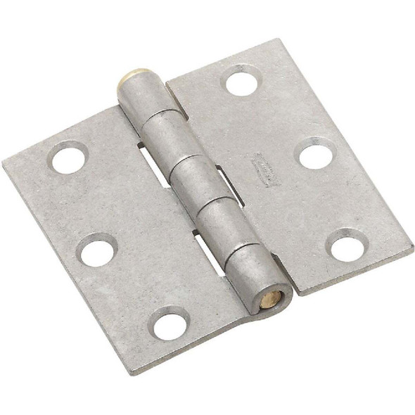National Hardware 2-1/2 In. Galvanized Removable Pin Broad Hinge N208-827